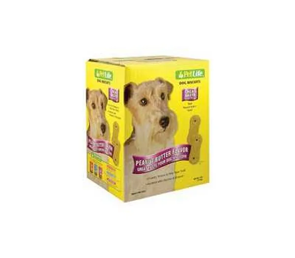 6/4 Lb Sunshine Mills Pet Life Peanut-Butter & Molasses Biscuits - Health/First Aid